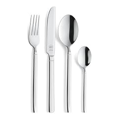 CS Kochsysteme Besteck Rochelle 72-teiliges Besteck aus Edelstahl 18/10 2.5mm im Koffer