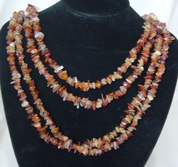 Click here to buy Agate Multi-Strand Necklace.