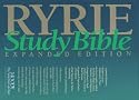 Ryrie Study Bible/New American Standard/Red Letter Indexed Bonded Black Leather