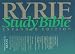 Book Ryrie Study Bible/New American Standard/Red Letter Indexed Bonded Black Leather