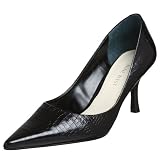 Nine West Women's Nuncio Pump,Black2 Croc,6 M US