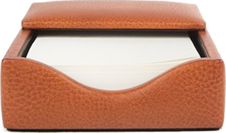 Click here to buy Bosca Correspondent Flip Top Memo Box.