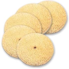 Click here to buy SM Arnold 67-375 7-1 2 Tuffer-Buffer Wool Buffing Pads (5-Pk.) by SM Arnold.