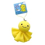 幸せの黄色いてるぼう ストラップ　縦 約6×横 約4.5ｃｍ