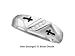 Mens Cross White Gold Diamond Wedding Band