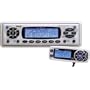 PYLE PLCD16MRWB AM/FM-MPX In-Dash Marine CD/MP3 Player/Weather Band Radio with Full Face Detachable Panel and Wired Remote