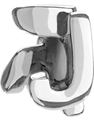 Authentic Chamilia Sterling Silver Charm "Letter J" T-36