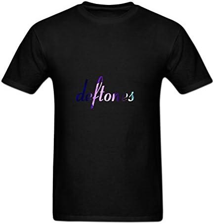 Sinony Deftones Hipster Hip Hop Style O-Neck T-Shirt For Men M Black