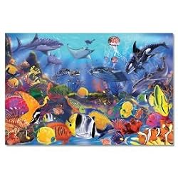 Melissa & Doug Underwater 48-Piece Floor Puzzle