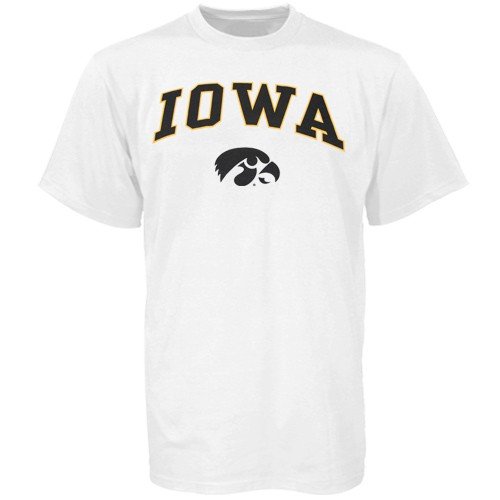 Iowa Hawkeyes Youth White Bare Essentials T-shirt