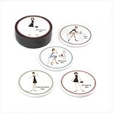 The Girls Coasters Set - 4 Pc