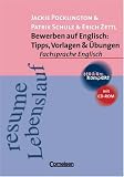 studium kompakt. Fachsprache Englisch: Bewerben auf Englisch: Tipps, Vorlagen und Übungen. Mit CD-ROM
