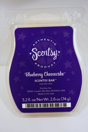 Sale Blueberry Cheesecake Scentsy Bar Wickless Candle Tart Warmer Wax 3 2 Fl Oz 8 Squares Great Chance Lafco H5