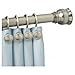 ZPC Zenith Products Finial Tension Shower Curtain Rod