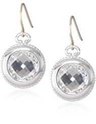 Monica Rich Kosann "Classics" Rock Crystal Single Drop Earrings
