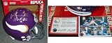 Fran Tarkenton Signed Vikings Rep Helmet w/HOF'86