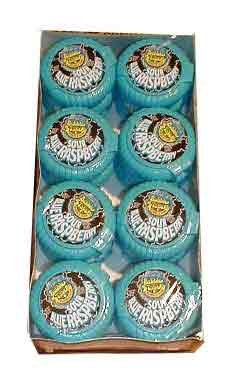 Bubble Tape Bubble Gum Sour Blue Raspberry Flavor (12 count) by Buy Candy Wholesale