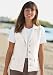 Four-Pocket Linen Vest