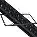 Swarovski Car Truck SUV Black Chrome License Plate Frame - 256 Black Crystals