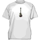 WA CAMOUFLAGE Guitar logo Men's tee Shirt Small thru 6XL at 99 VOLTS