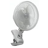 Holmes HACP9 Oscillating 2-Speed Clip-On Fan ~ Holmes