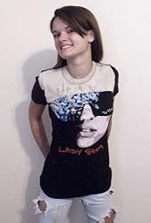 LADY GAGA SHIRTS - LADY GAGA T-SHIRTS AND LADY GAGA SEXY TOPS - GIRLY TEE - LADY GAGA T-SHIRTS