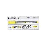 トンボ鉛筆 蛍光マーカー 蛍コート80 黄色 シングルタイプ 10本入 WA-SC91-10P トンボ鉛筆 蛍光マーカー 蛍コート80 黄色 シングルタイプ 10本入 WA-SC91-10P