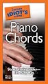 The Pocket Idiot's Guide to Piano Chords (Pocket Idiot's Guides)