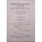 Buy The Philharmonic-Symphony Society of New York 1945, 4231st Concert Program, One Hundred... by Arthur Judson. Manager and Associate Manager Bruno Zirato