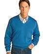 Men's St. Croix Long Sleeve Cotton Milano V-Neck Sweater