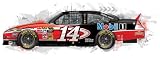 ROOMMATES RMK1601GM Nascar Tony Stewart Peel and Stick Giant Wall Decal