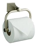 KOHLER K-490-RN Memoirs Toilet Tissue Holder with Stately Design, Vibrant Hammered Nickel