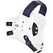 Cliff Keen Fusion Headgear in Navy and White