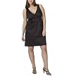 Mossimo&reg; Black Plus Crossover V-Neck Empire Dress - Bittersweet