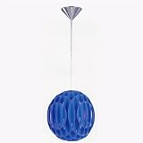 Lite Source Copenhagen II Blue Pendant Lamp LS-1925PS-BLU