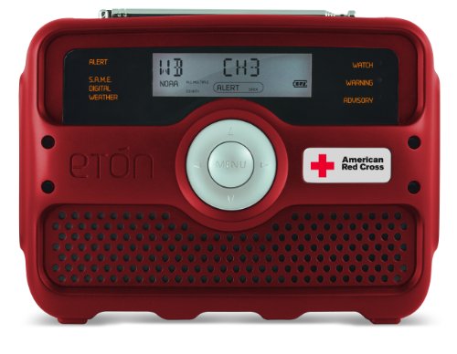 Etón ARCFR800 American Red Cross Weather Tracker - NOAA and S.A.M.E. Weather Radio Plus Alert