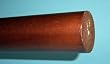 2 inch Wood Smooth Drapery Rod, Coffee - 8' long [CAPITOL CITY LUMBER]