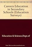 Careers education in secondary schools
