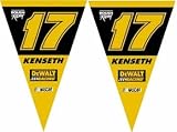 Matt Kenseth #17 Party Pennant Flag (Case of 9)