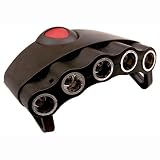 HT Enterprises Clip-On 5 LED Cap Lights Color: Black (NCL-5W)