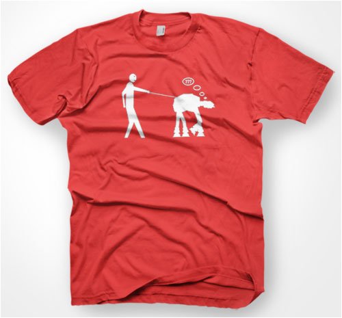 AT AT T-SHIRT S-XXL STAR WARS MOVIE FUN JEDI GASSI