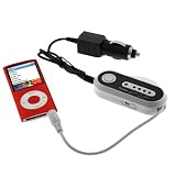 4 Channels STEREO CAR FM TRANSMITTER CHARGER FOR MP3 IPOD ZUNE