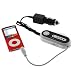 4 Channels STEREO CAR FM TRANSMITTER CHARGER FOR MP3 IPOD ZUNE