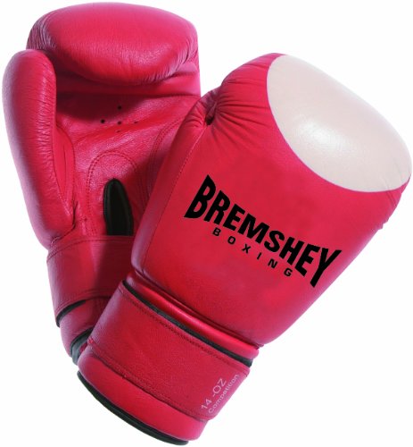 Bremshey Boxhandschuhe Competition, rot / wei&szlig;, 14 oz, 08BRSBO129 Preisvergleich