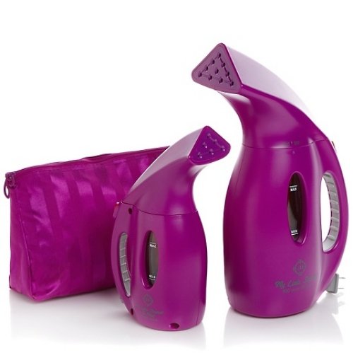 Joy Mangano Supreme Steam 900-Watt Premier My Little Steamer and Go Mini Combo Set – PURPLE