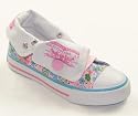 LEVI'S Girls HORSE High/Low Shoe Pink Floral Canvas