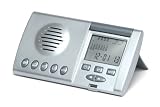 Nature Sounds Travel Alarm Clock With Calendar Display Rain Birds Sea Dawn Chorus Or Forest Night Sounds