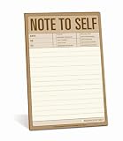 Knock Knock Classic Note Pad: Note To Self (Pack of 6)