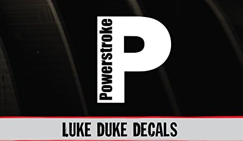 POWER STR0KE 6"x 7" Rear Window Decal