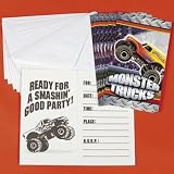 Monster Trucks Invitations - Invitations & Stationery & Invitations Monster Trucks Invitations - Invitations & Stationery & Invitations